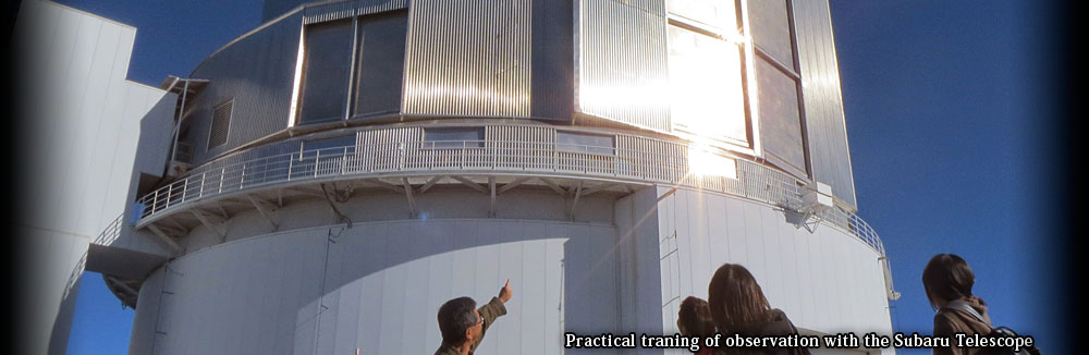 Practical traning of observation with the Subaru Telescope2